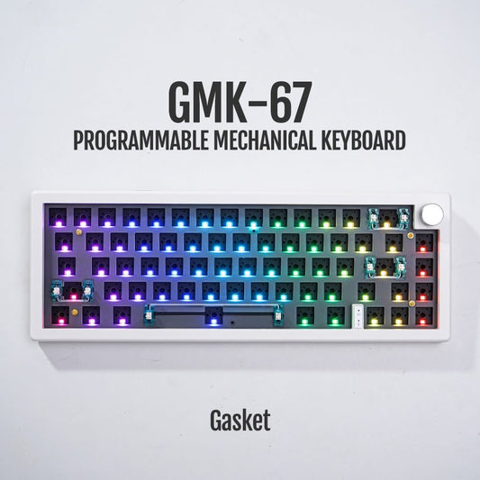 The GMK67 - Best Budget 65% Custom Mechanical Keyboard Kit Under $70 - Goblintechkeys