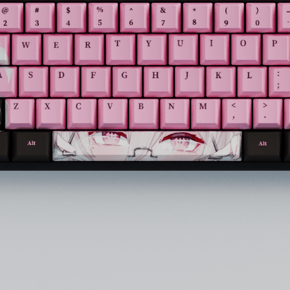 Fraeya Vtuber 80% RGB Mechanical Keyboard + Keycaps - Goblintechkeys