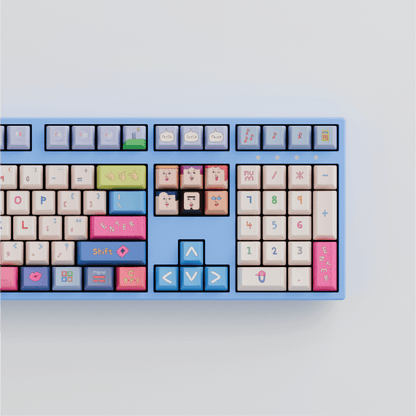 HEEHEE 100% RGB Mechanical Keyboard (Collabs) - Goblintechkeys