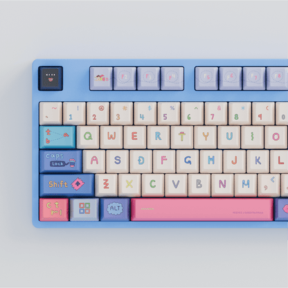HEEHEE 80% RGB Mechanical Keyboard (Collabs) - Goblintechkeys