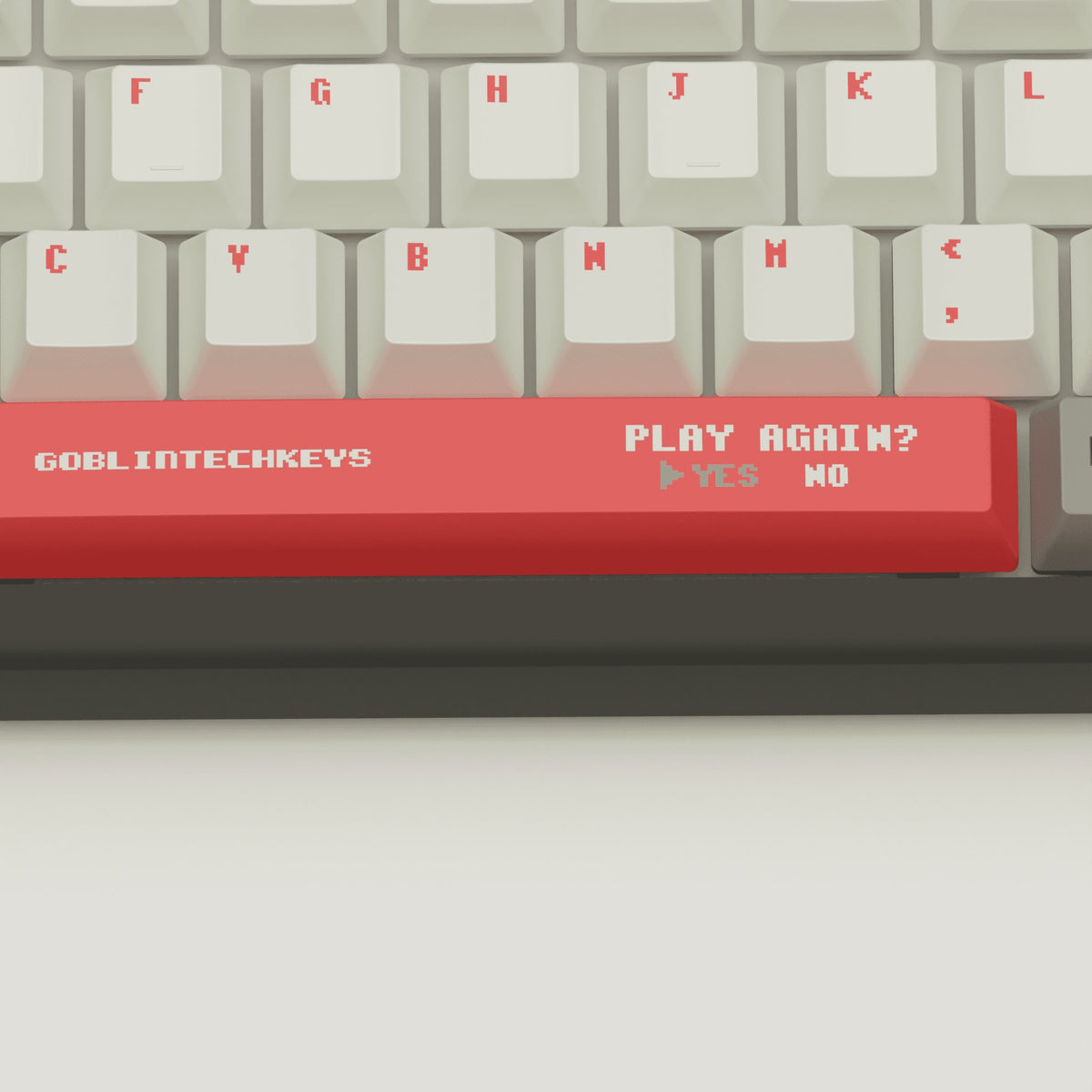 Pixel Game Design Keycaps and Mechanical Keyboard - Goblintechkeys