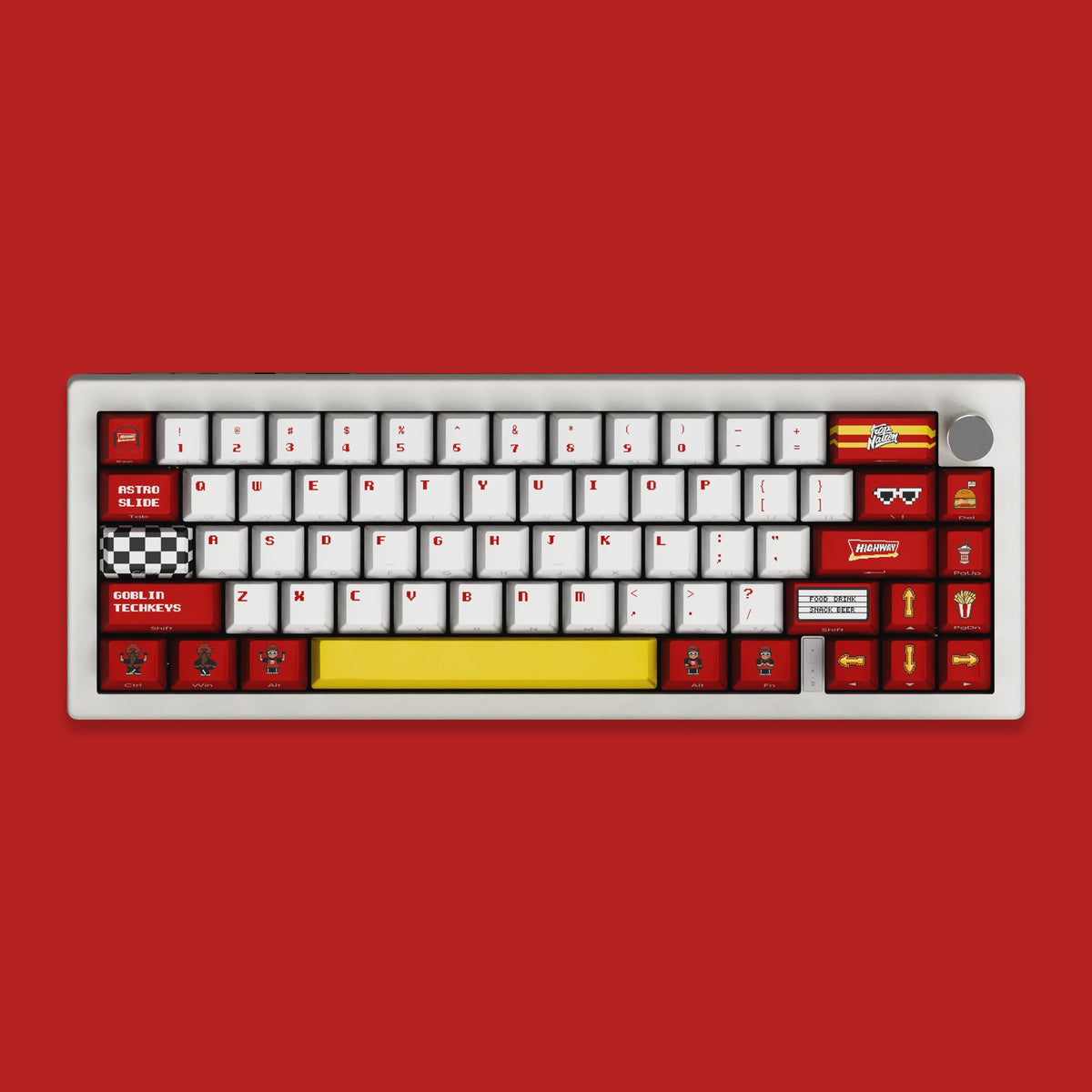 [Ready Stock] Goblintechkeys x Highway Cafe x Trap Nation GTK65 Keyboard - Goblintechkeys