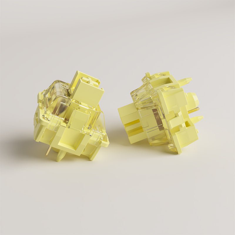 Akko Switches - Cream Yellow Pro Switches (45pcs) - Goblintechkeys