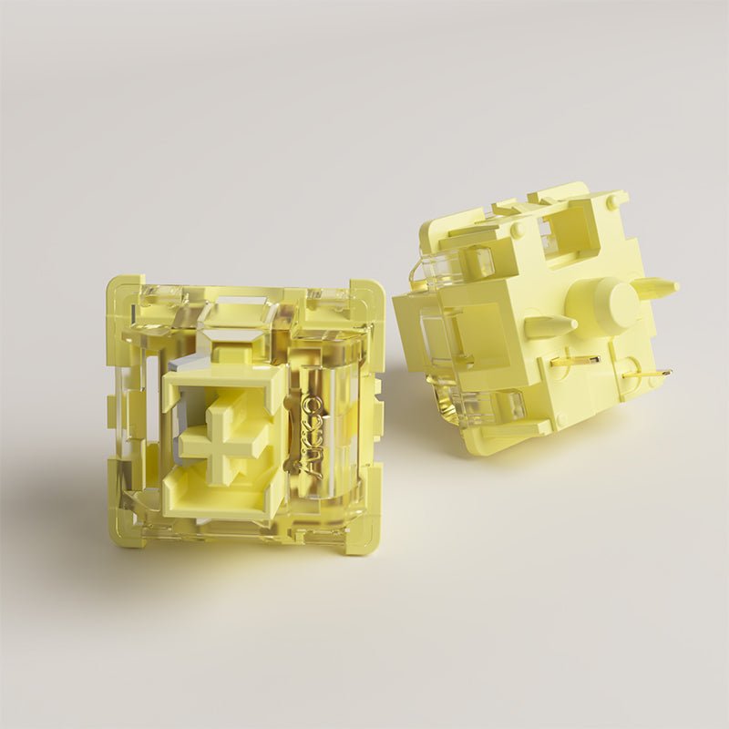 Akko Switches - Cream Yellow Pro Switches (45pcs) - Goblintechkeys
