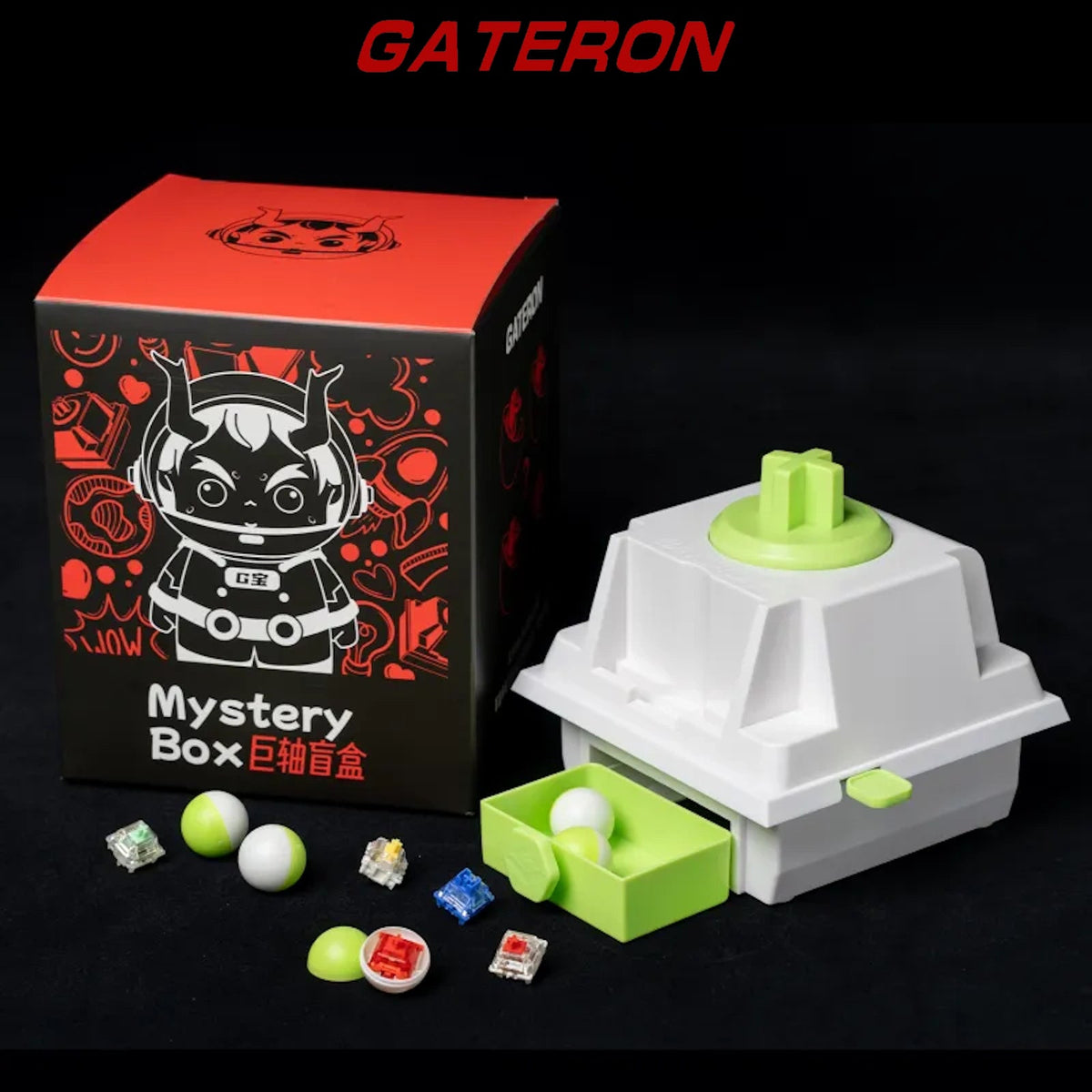 Gateron Giant Switches Gocha Mechine - Goblintechkeys