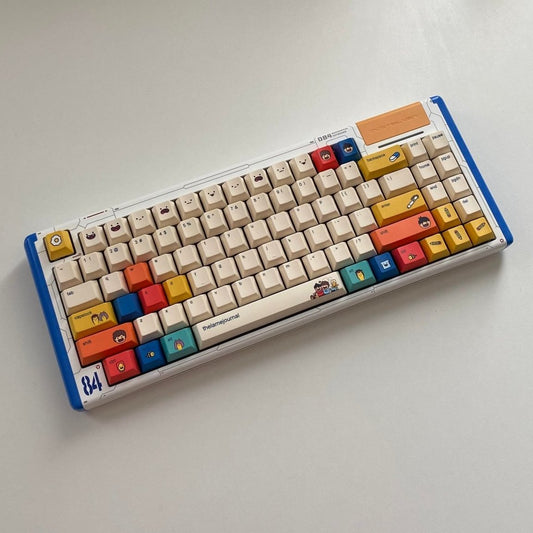 Happy Lame Friends artist keycap set by thelamejournal - Goblintechkeys