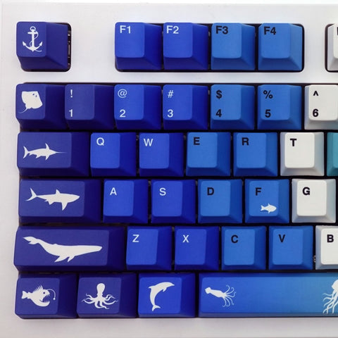 Ocean Paradise Keycaps by Kelvin Lau - Goblintechkeys