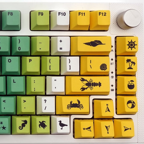 Ocean Paradise Keycaps by Kelvin Lau - Goblintechkeys