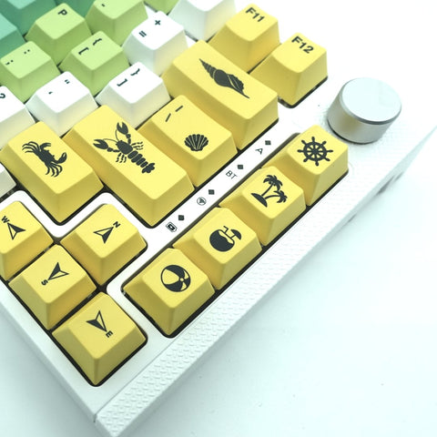 Ocean Paradise Keycaps by Kelvin Lau - Goblintechkeys
